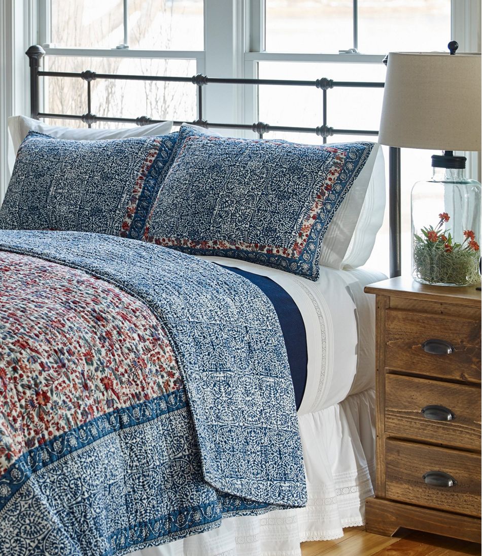 Sunwashed Pintuck Sheet Collection - L.L.Bean Quality