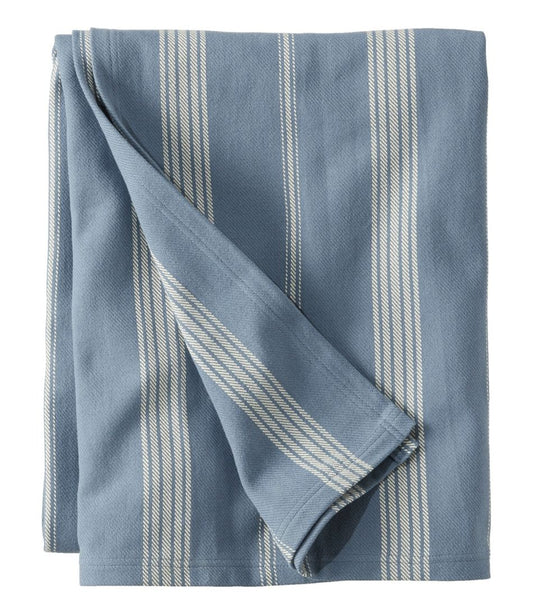 Organic Cotton Blanket, Stripe - L.L.Bean Trusted