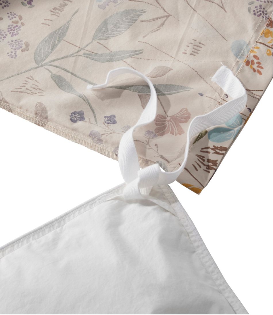 Birch Floral Percale Comforter Cover Collection - L.L.Bean Great Value