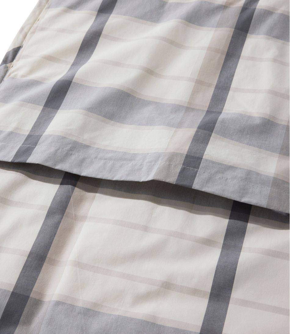 Ultrasoft Cotton Comforter Sham, Plaid - L.L.Bean Trusted