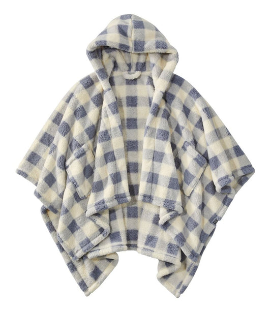Cozy Sherpa Wearable Throw, Plaid - L.L.Bean Great Value