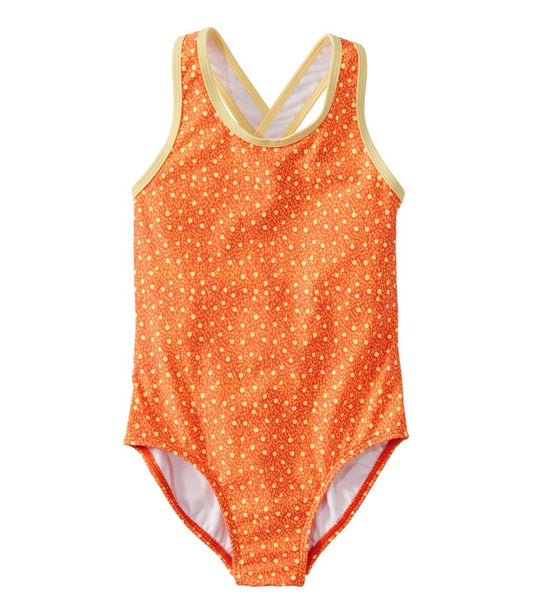 Girls' Watersports Swimwear, One-Piece - L.L.Bean Essential
