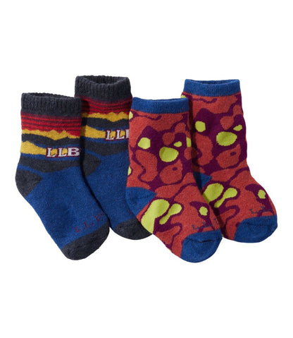 Toddlers' Katahdin Socks, 2-Pack - L.L.Bean Latest