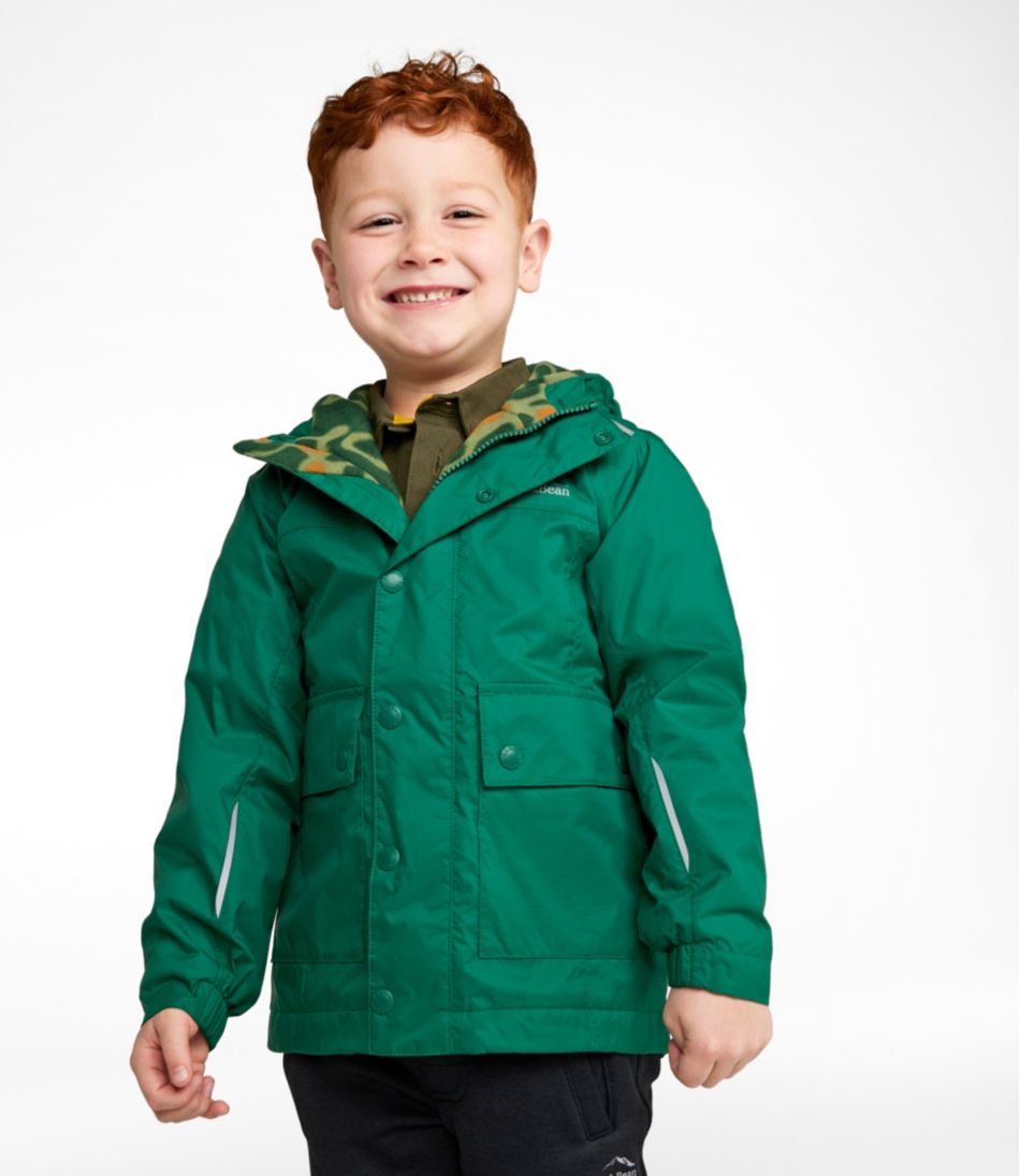 Kids' Puddle Stomper Rain Jacket, Lined - L.L.Bean Classic