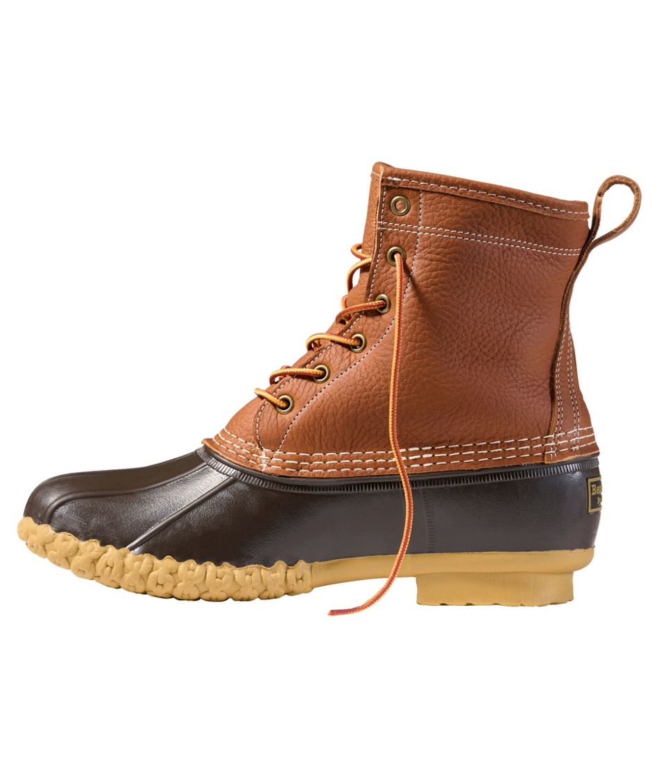 Men's Bean Boots 8", Flannel-Lined Insulated - L.L.Bean Trusted