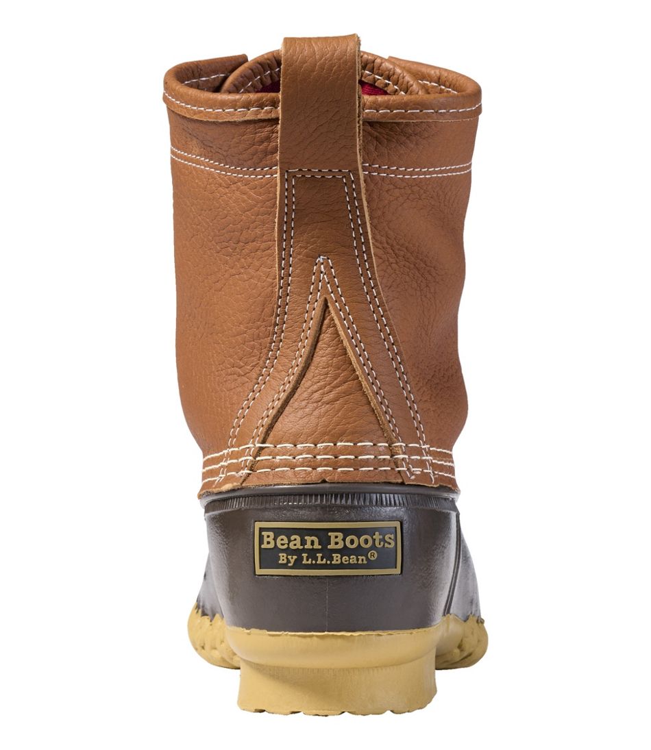 Men's Bean Boots 8", Flannel-Lined Insulated - L.L.Bean Trusted