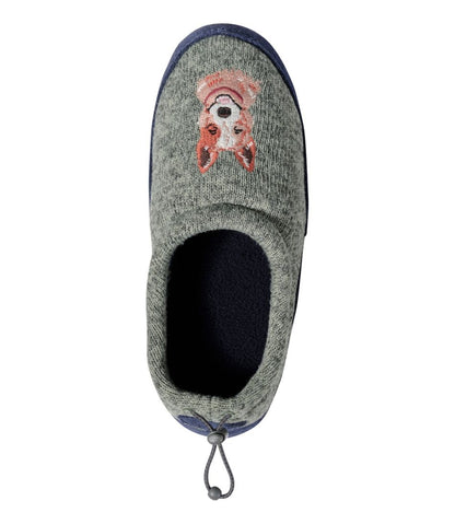 Kids' Sweater Fleece Slippers, Motif - L.L.Bean Trusted