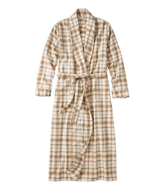 Women's Scotch Plaid Flannel Robe - L.L.Bean Classic