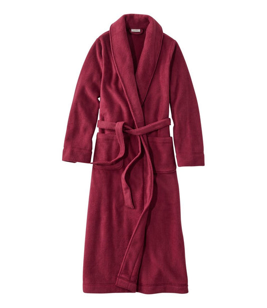 Women's Winter Fleece Robe, Wrap-Front - L.L.Bean Great Value
