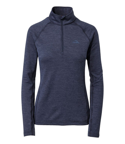 Women's L.L.Bean Midweight Base Layer Crew Top, 1/4 Zip - L.L.Bean Latest