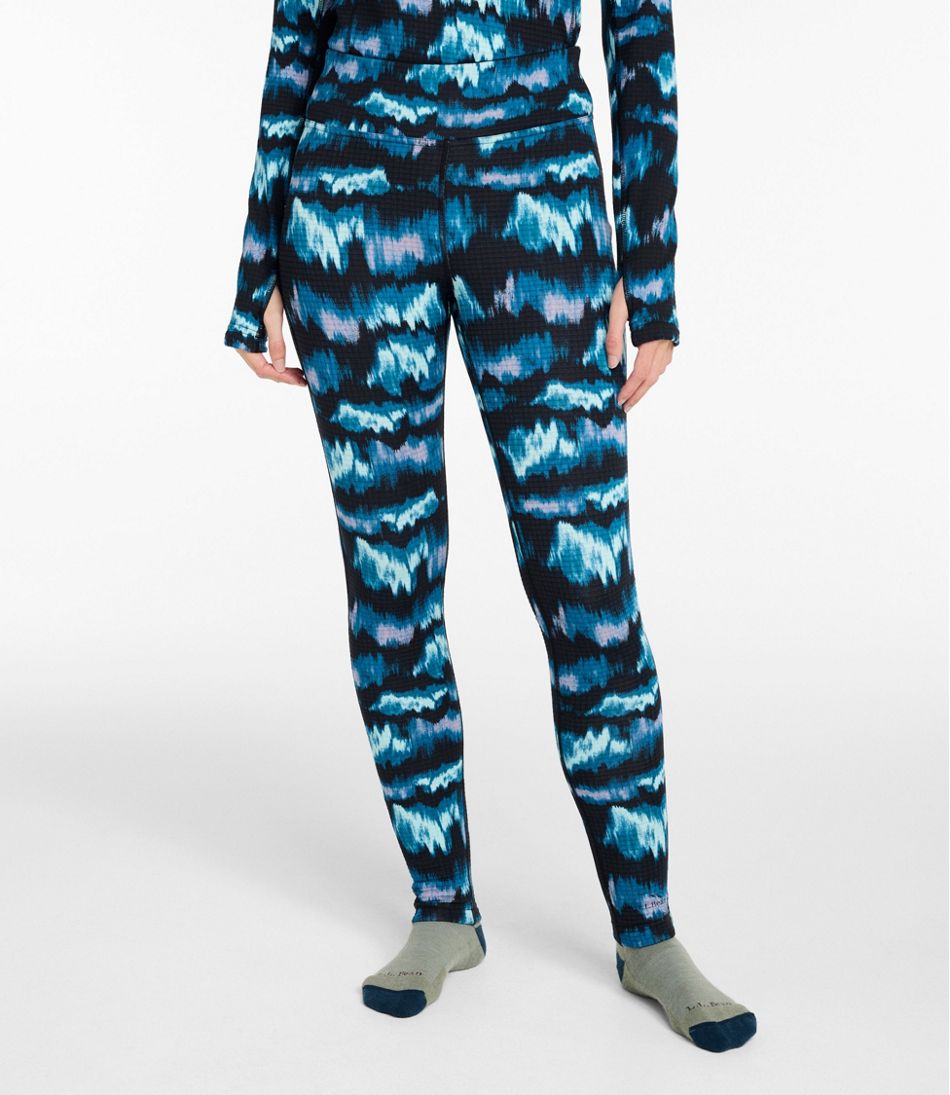 Women's L.L.Bean Heayweight Base Layer Pant, Print - L.L.Bean Value