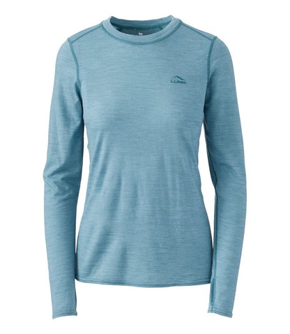Women's Cresta Ultralight 150 Crew Top, Stripe - L.L.Bean Quality