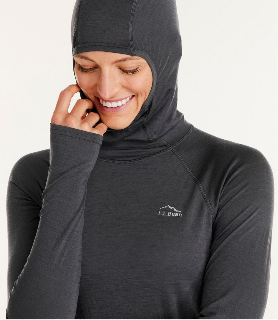 Women's Cresta Wool Ultralight 150 Base Layer, Hoodie - L.L.Bean Classic