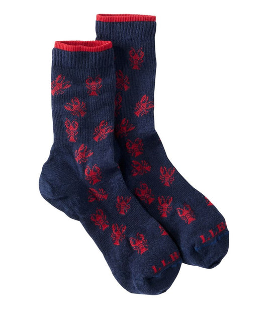 Adults' L.L.Bean Maine Motif Socks - L.L.Bean Trusted