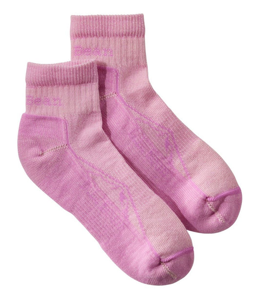 Adults' Cresta Wool Lightweight Hiking Socks, Quarter-Crew - L.L.Bean Classic