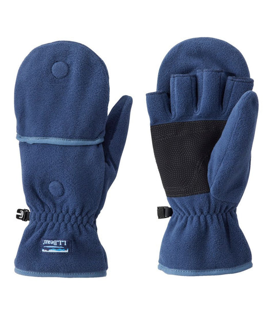 Adults' L.L.Bean Access Fleece Convertible Mitten - L.L.Bean Everyday