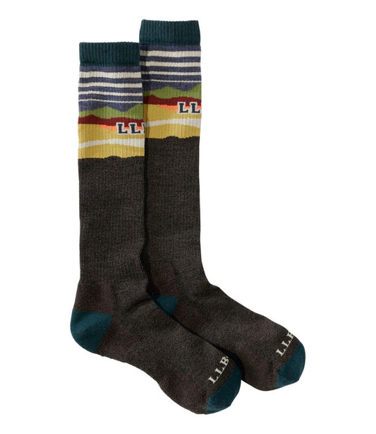 Adults' Katahdin Over the Calf Hiker Socks, Mountain - L.L.Bean Value