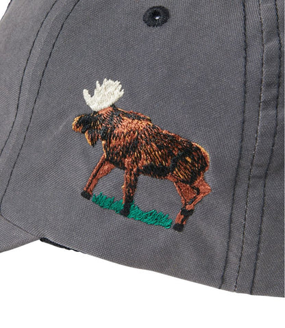 Adults' Maine Inland Fisheries and Wildlife Baseball Cap, Moose - L.L.Bean Classic