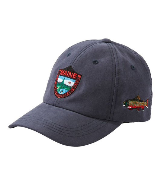 Adults' MIF&W Baseball Cap, Brook Trout - L.L.Bean Essential