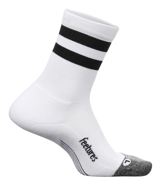 Adults' Feetures Mini Crew Stripe Light Cushion Socks - L.L.Bean Value