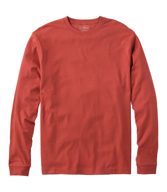 Men's Carefree Unshrinkable Tee, Traditional Fit, Long-Sleeve - L.L.Bean Customer Favorite