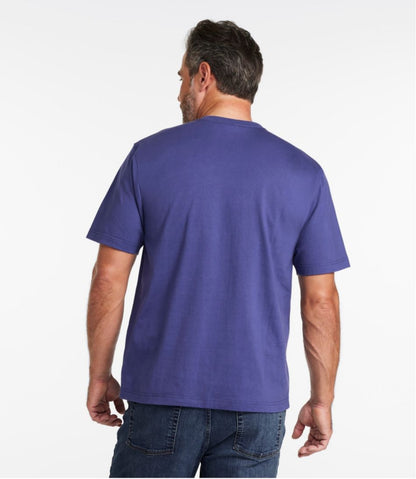 Men's Carefree Unshrinkable Tee with Pocket, Traditional Fit - L.L.Bean Everyday