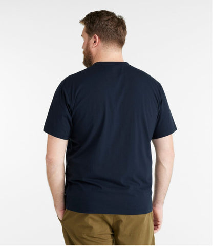 Men's Carefree Unshrinkable Tee, Traditional Fit, Henley - L.L.Bean Trusted