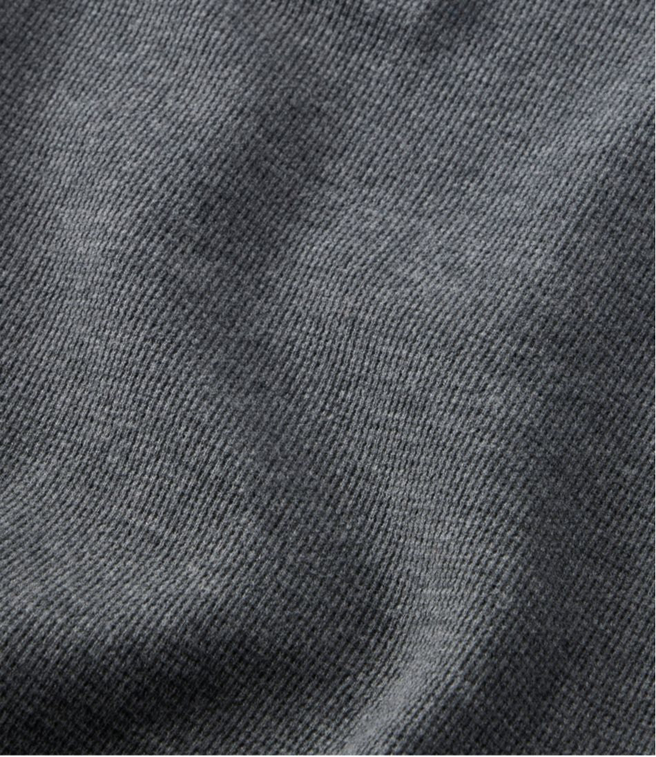 Men's Unshrinkable Mini-Waffle Henley, Long-Sleeve Traditional Fit - L.L.Bean Classic