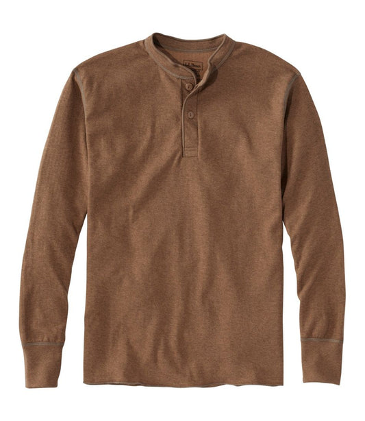 Men's Two-Layer River Driver's Shirt®, Traditional Fit Henley - L.L.Bean Great Value