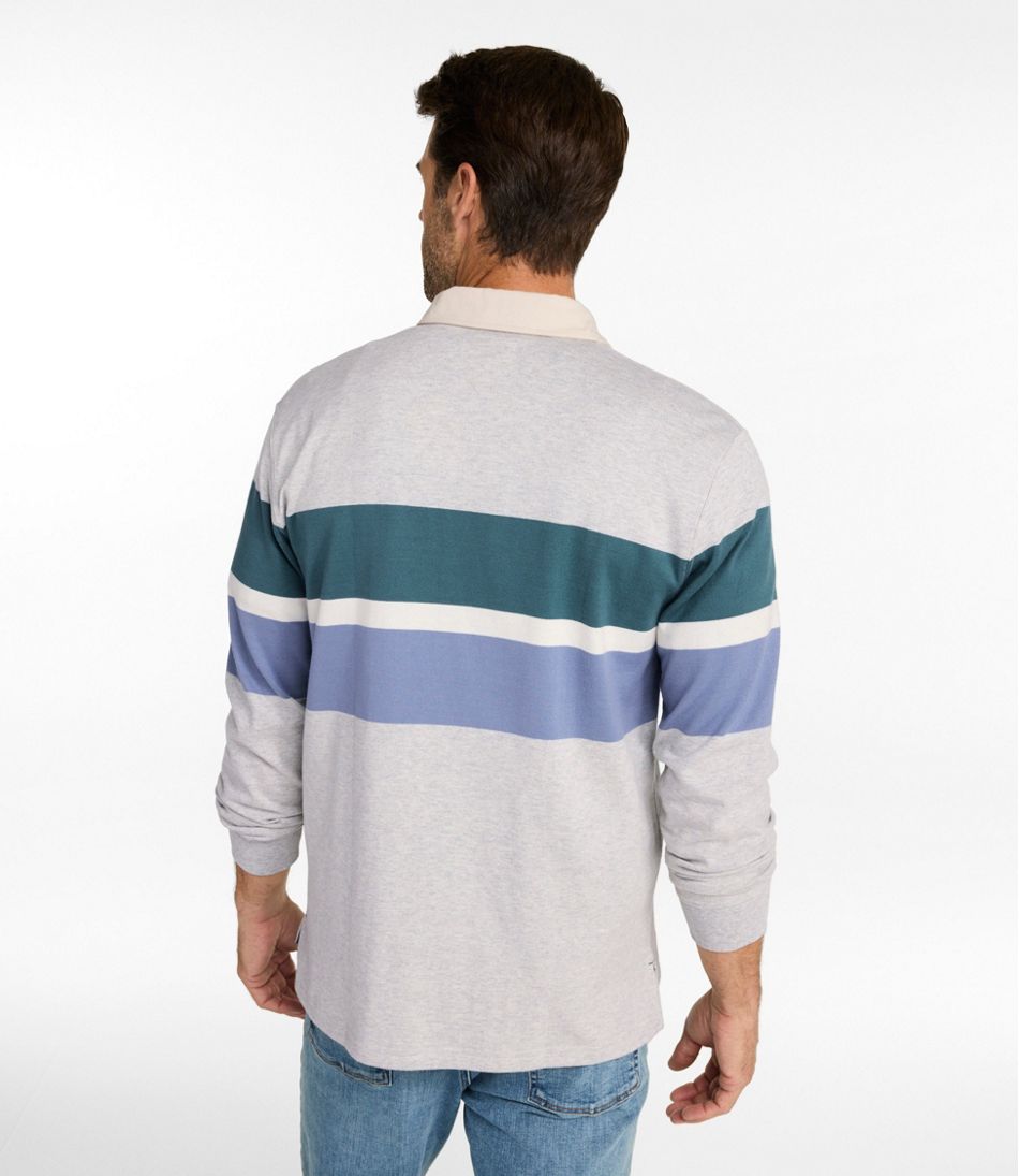 Men's Bean's Vintage Soft Rugby, Chest Stripe - L.L.Bean Latest