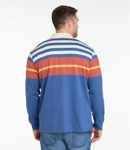 Men's Bean's Vintage Soft Rugby, Chest Stripe - L.L.Bean Latest