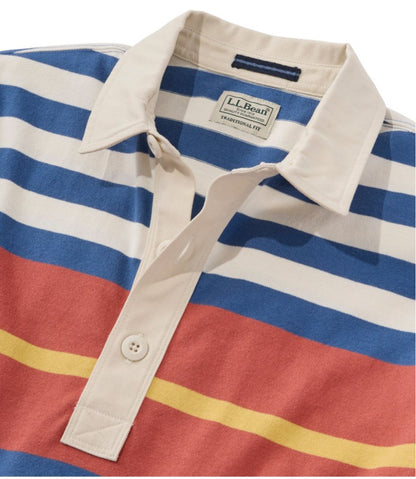 Men's Bean's Vintage Soft Rugby, Chest Stripe - L.L.Bean Latest