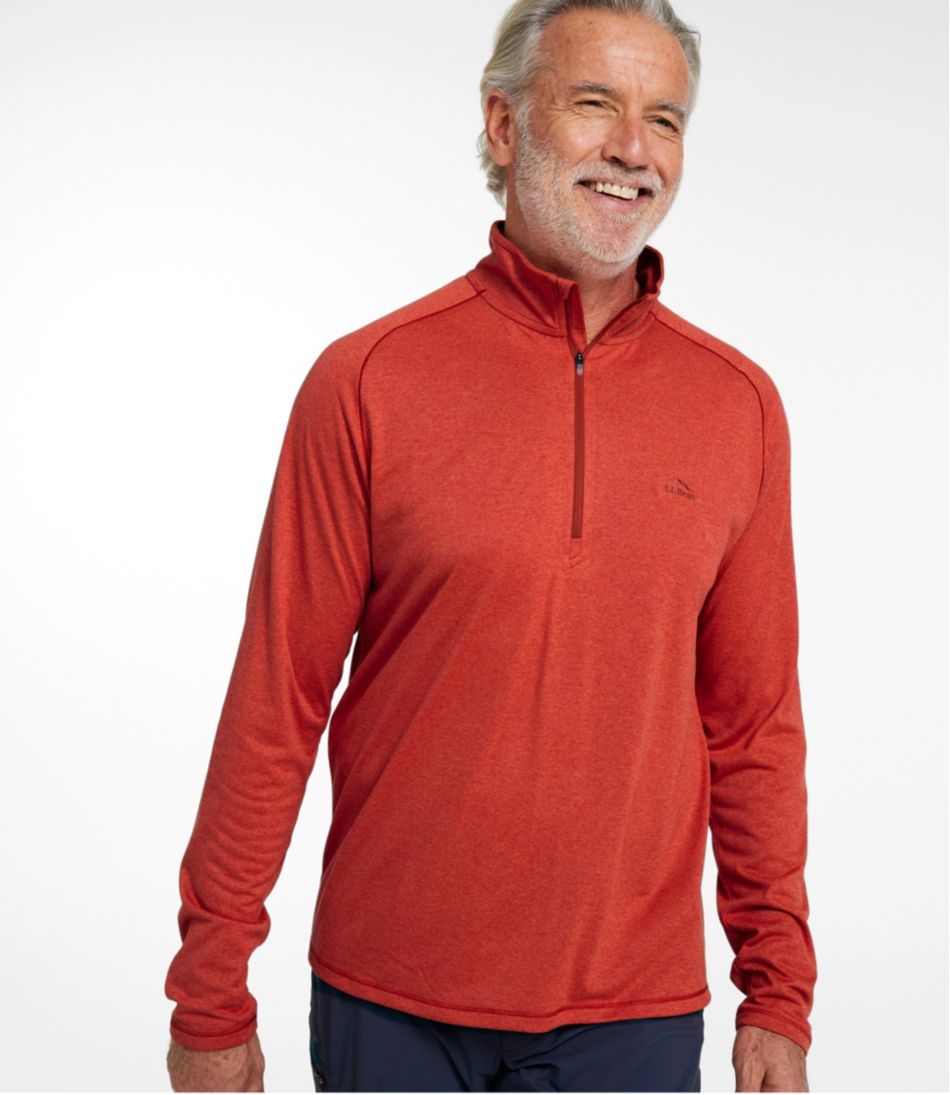 Men's Bean's Access Trail Tee, Quarter-Zip - L.L.Bean Trusted