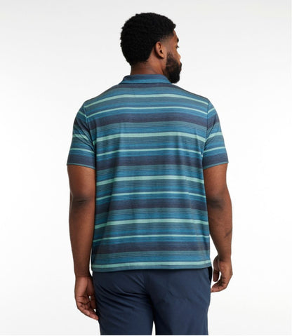 Men's Everyday SunSmart® Polo 2.0, Short-Sleeve Stripe - L.L.Bean Great Value