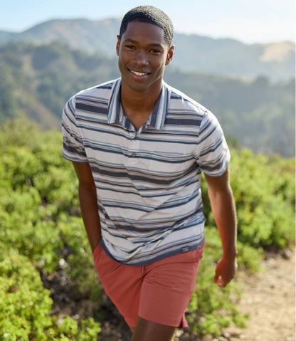 Men's Everyday SunSmart® Polo 2.0, Short-Sleeve Stripe - L.L.Bean Great Value