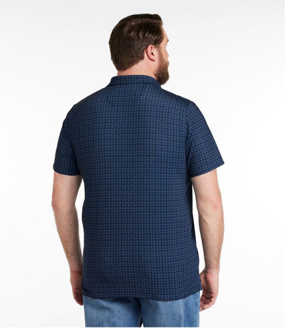 Men's Comfort Stretch Performance® Party Polo, Slightly Fitted, Short-Sleeve, Print - L.L.Bean Latest