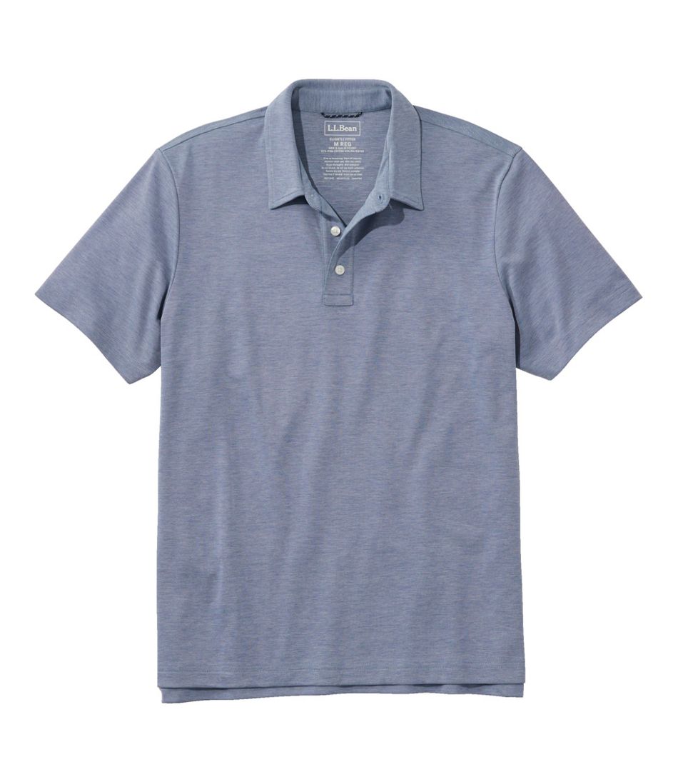 Men's Comfort Stretch Performance® Polo, Short-Sleeve, Slightly Fitted - L.L.Bean Essential
