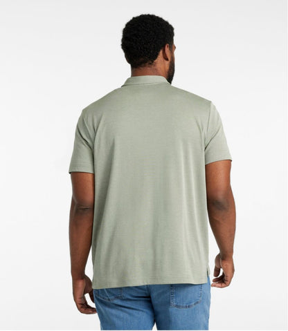 Men's Comfort Stretch Performance® Polo, Short-Sleeve, Slightly Fitted - L.L.Bean Essential