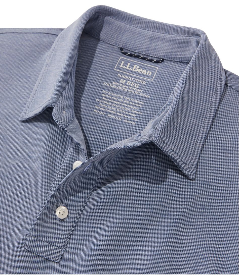Men's Comfort Stretch Performance® Polo, Short-Sleeve, Slightly Fitted - L.L.Bean Essential