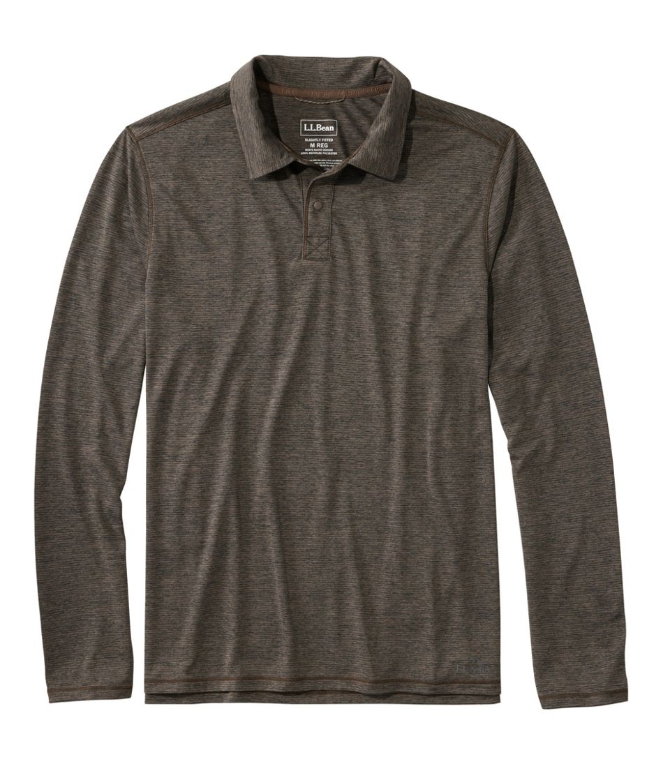 Men's Ultralight Adventure Polo, Long-Sleeve - L.L.Bean Great Value