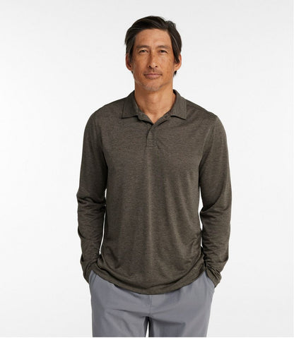 Men's Ultralight Adventure Polo, Long-Sleeve - L.L.Bean Great Value