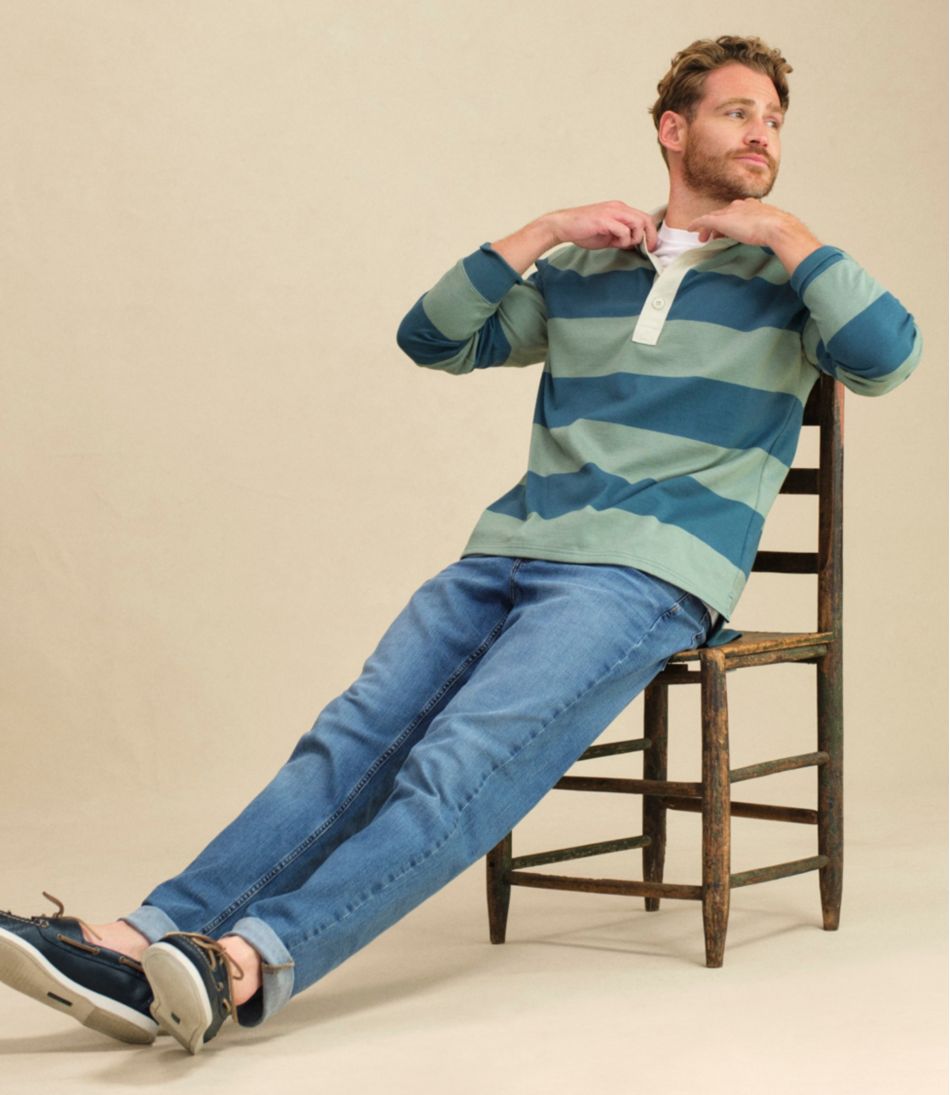 Men's Bean's Vintage Soft Rugby, Stripe - L.L.Bean Latest