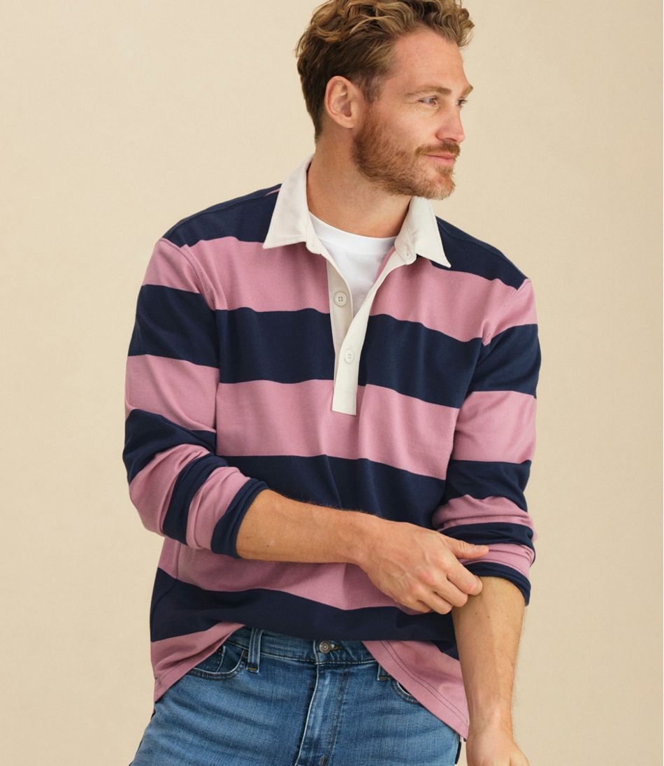 Men's Bean's Vintage Soft Rugby, Stripe - L.L.Bean Latest