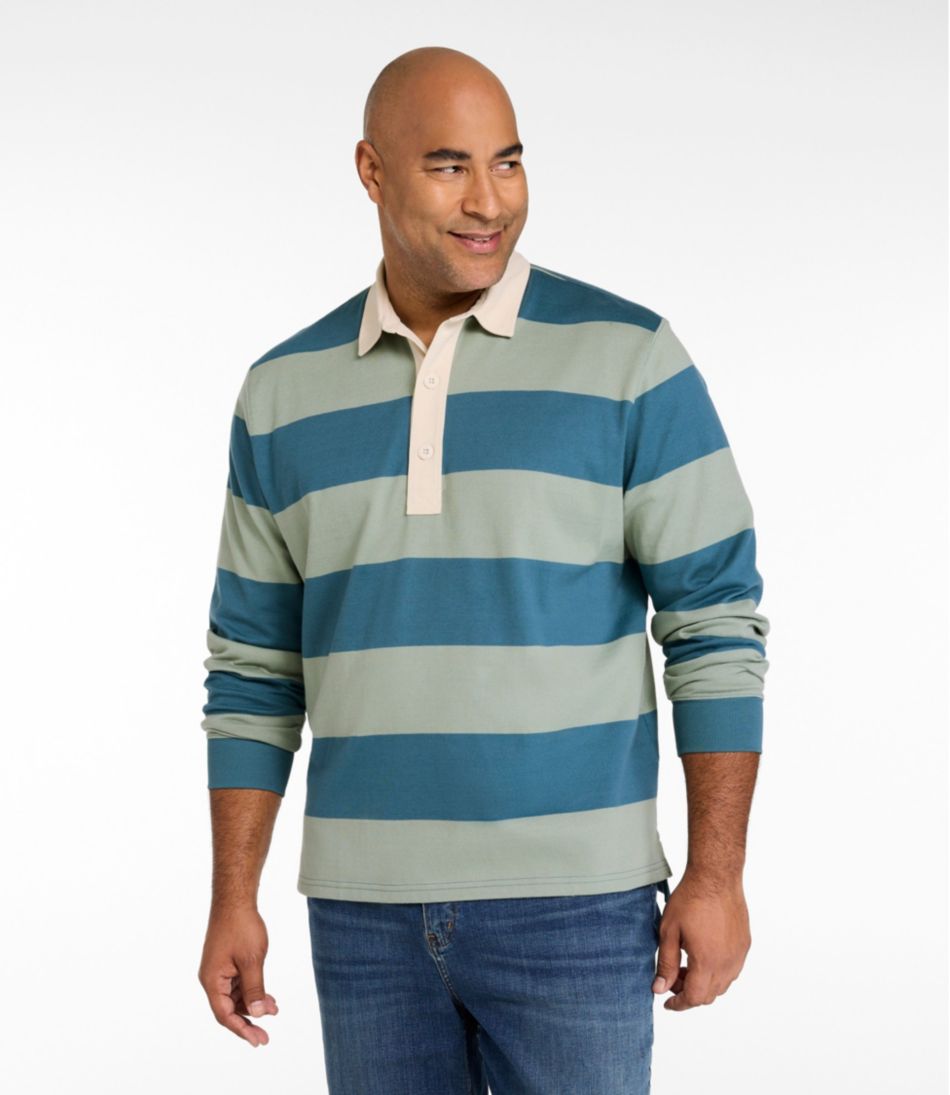 Men's Bean's Vintage Soft Rugby, Stripe - L.L.Bean Latest