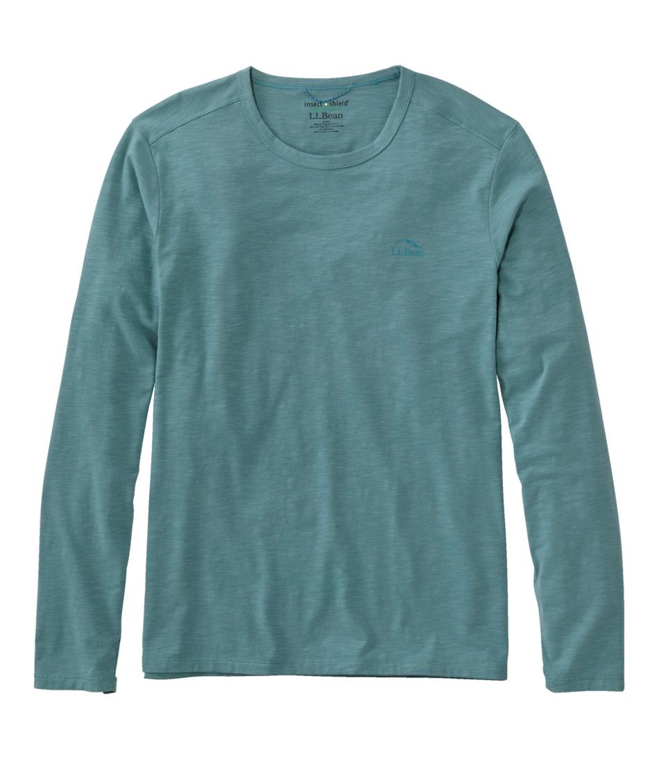 Men's Insect Shield Field Tee, Long-Sleeve - L.L.Bean Trusted