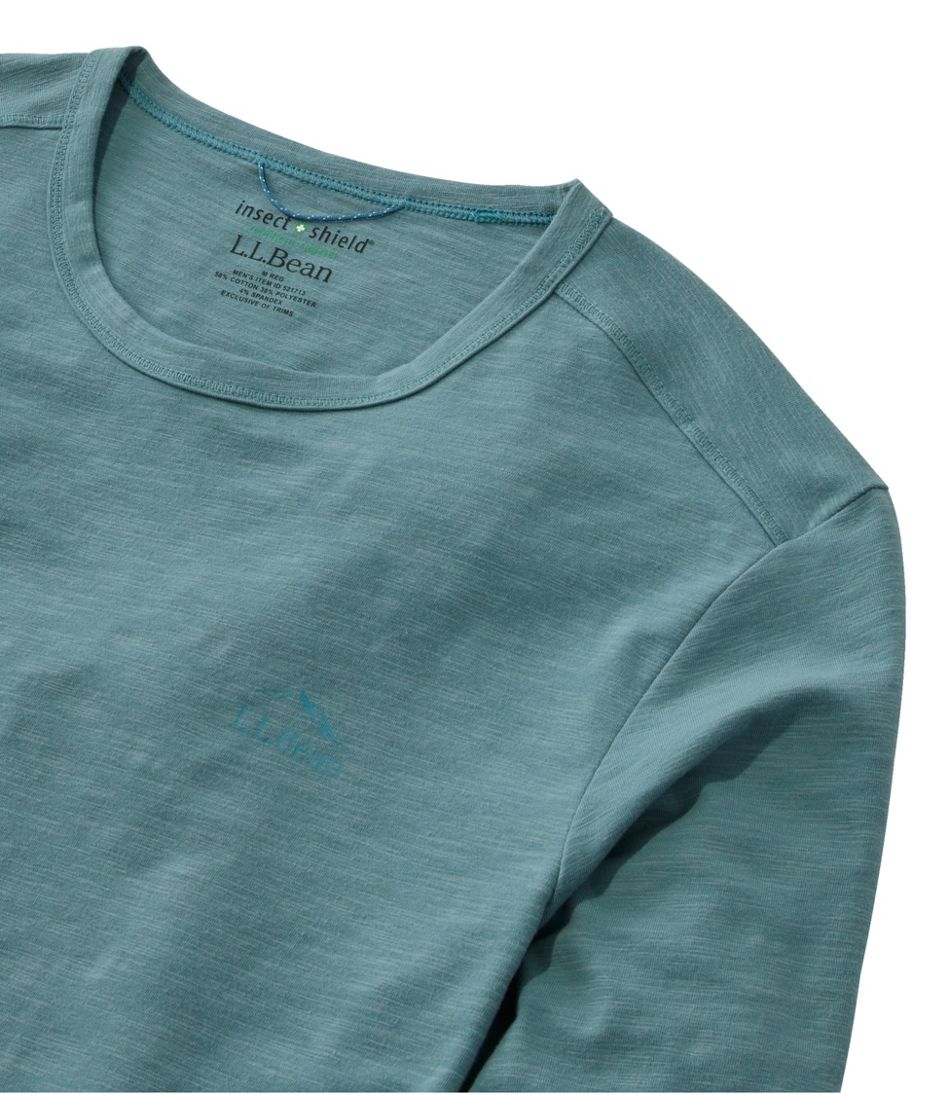 Men's Insect Shield Field Tee, Long-Sleeve - L.L.Bean Trusted