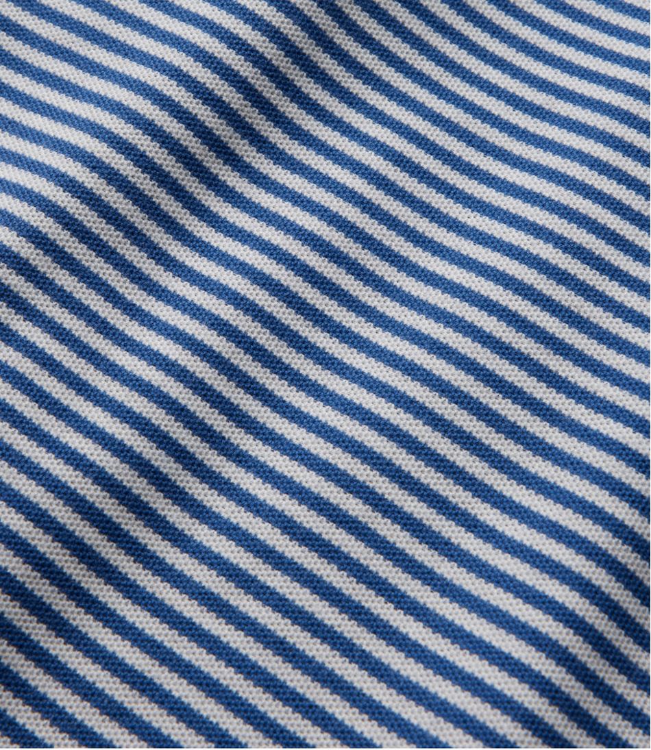 Men's Premium Double L® Polo, Banded Short-Sleeve Without Pocket Stripe - L.L.Bean Trusted