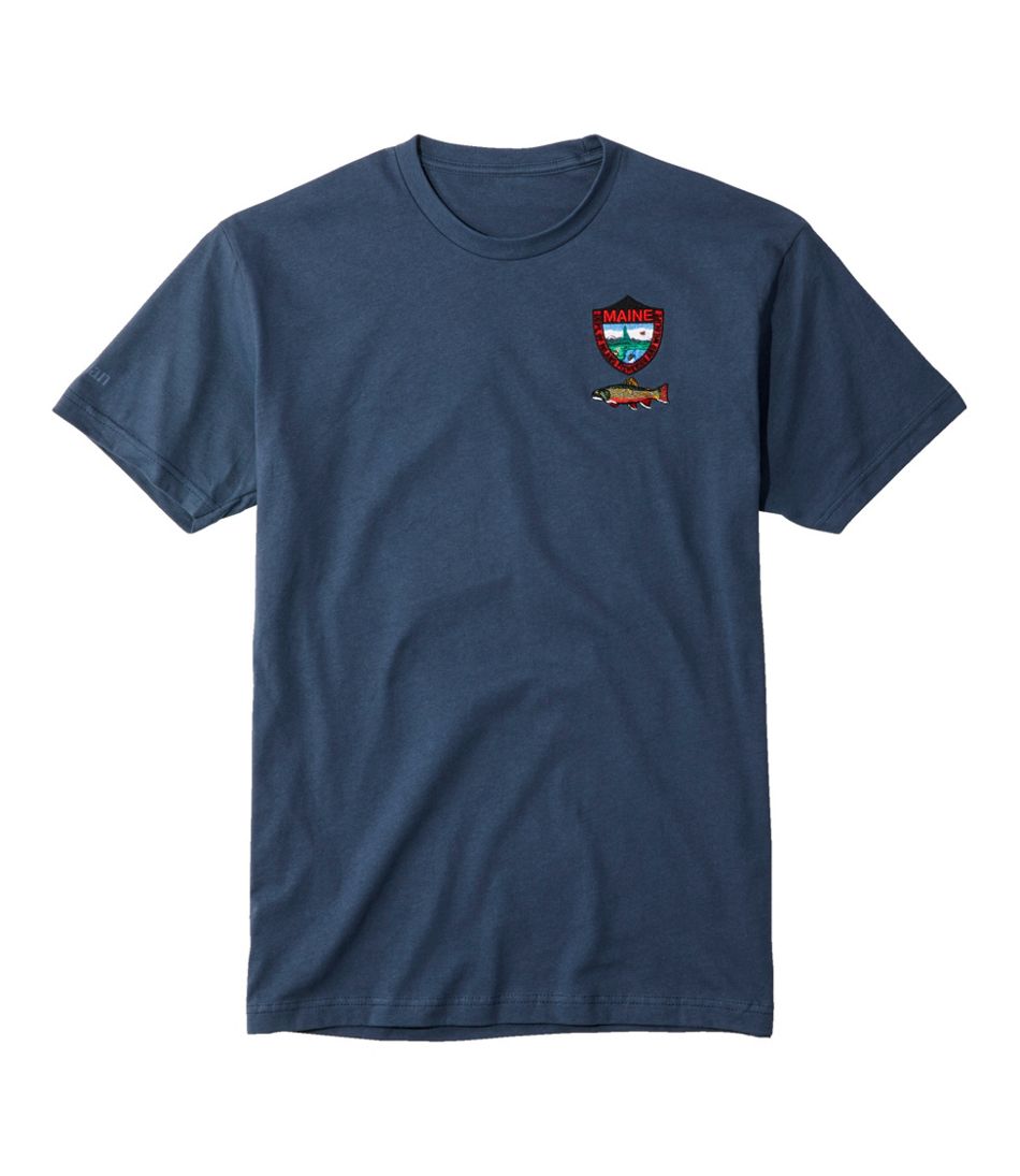 Men's MIF&W Tee, Short-Sleeve Brook Trout - L.L.Bean Classic