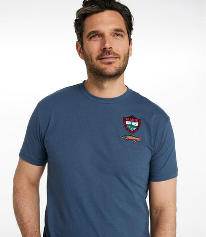 Men's MIF&W Tee, Short-Sleeve Brook Trout - L.L.Bean Classic
