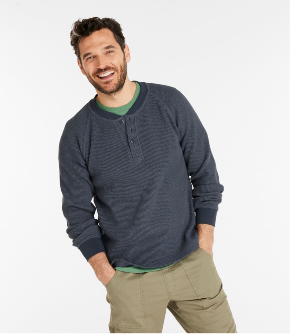 Men's Signature Waffle Henley - L.L.Bean Everyday